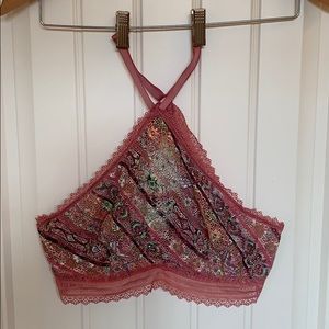 Victoria’s Secret halter bralette with underwire